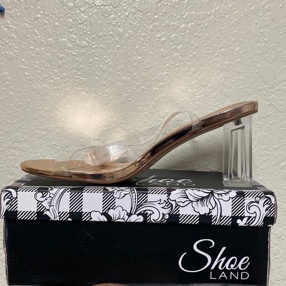 Clear chunky heel - Picture 5 of 9